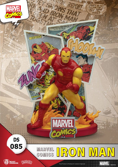 Diorama en PVC D-Stage de Marvel Comics Iron Man 16 cm