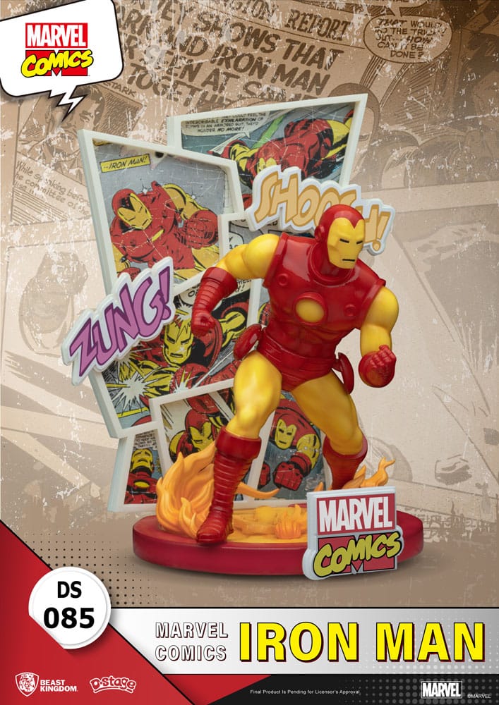 Marvel Comics D-Stage PVC Diorama Iron Man 16 cm