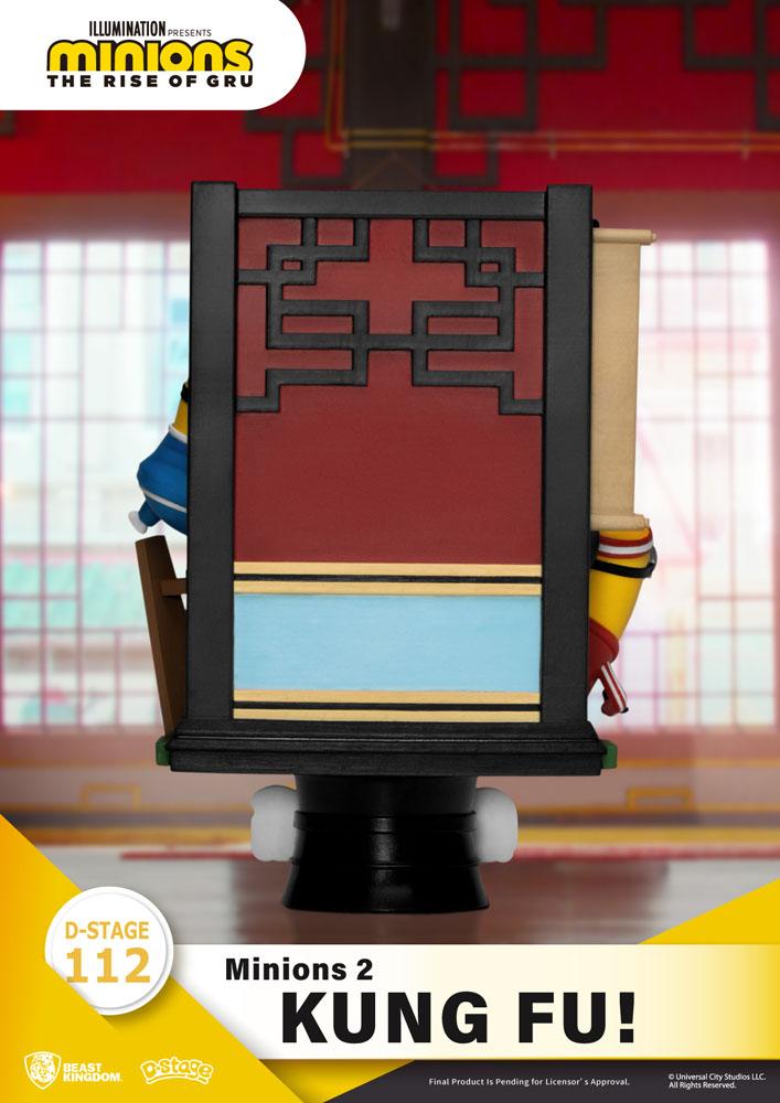 Minions 2 D-Stage PVC Diorama Kung Fu! 15 cm