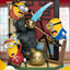 Minions 2 D-Stage PVC Diorama Kung Fu! 15 cm