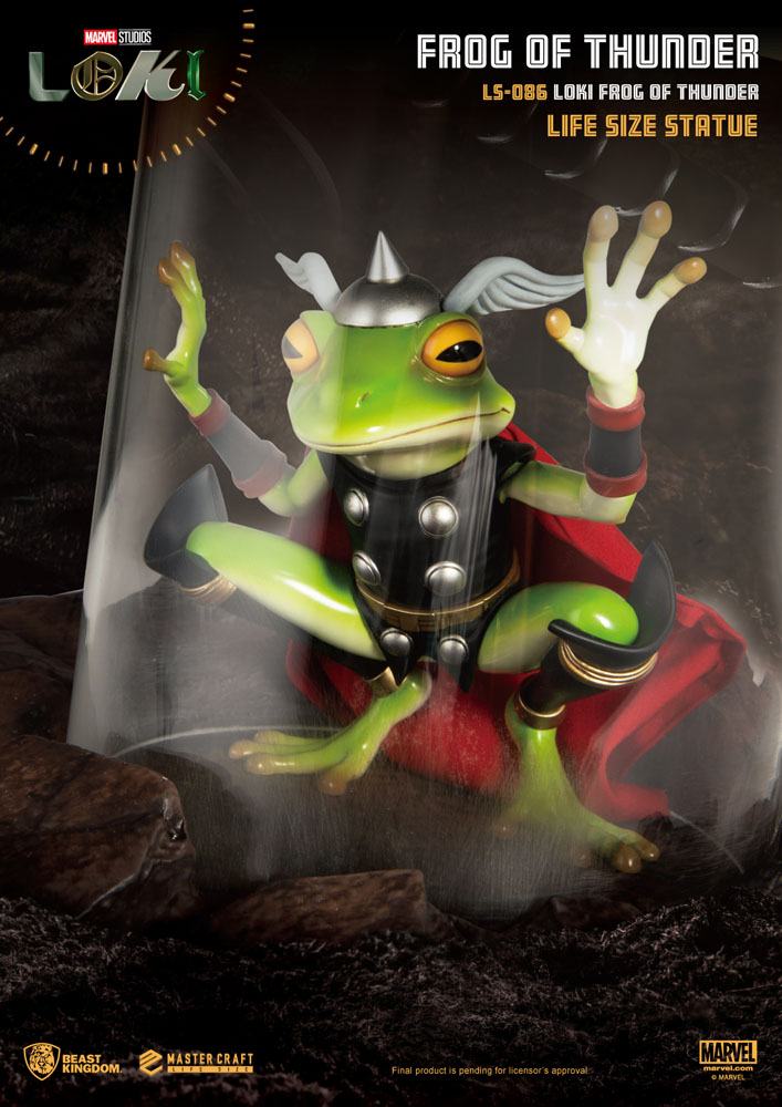 Loki Life-Size Statue Frog of Thunder 26 cm