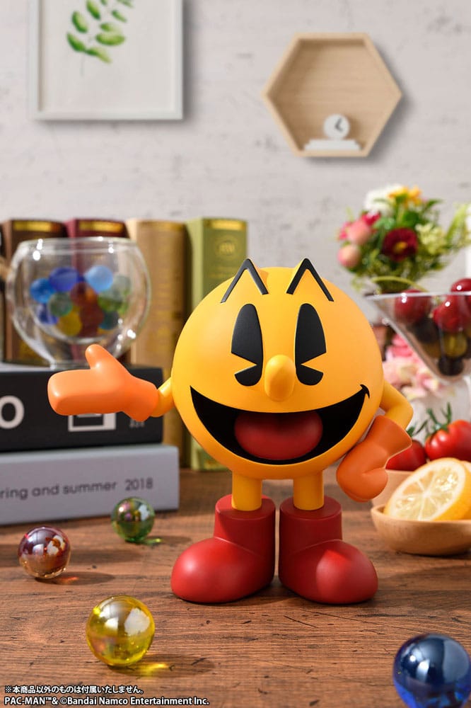 Pac-Man PVC Statue SoftB Half PAC-MAN (re-run) 15 cm