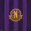 Wednesday Scarf Nevermore Academy Purple 190 cm