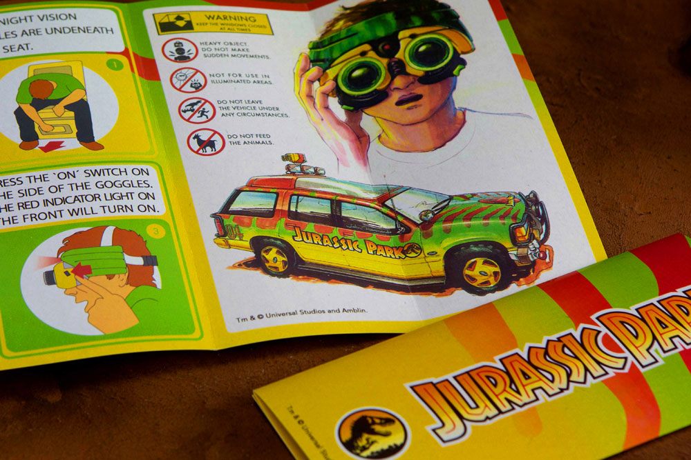 Jurassic Park Welcome Kit Standard – met metalen doos & accessoires