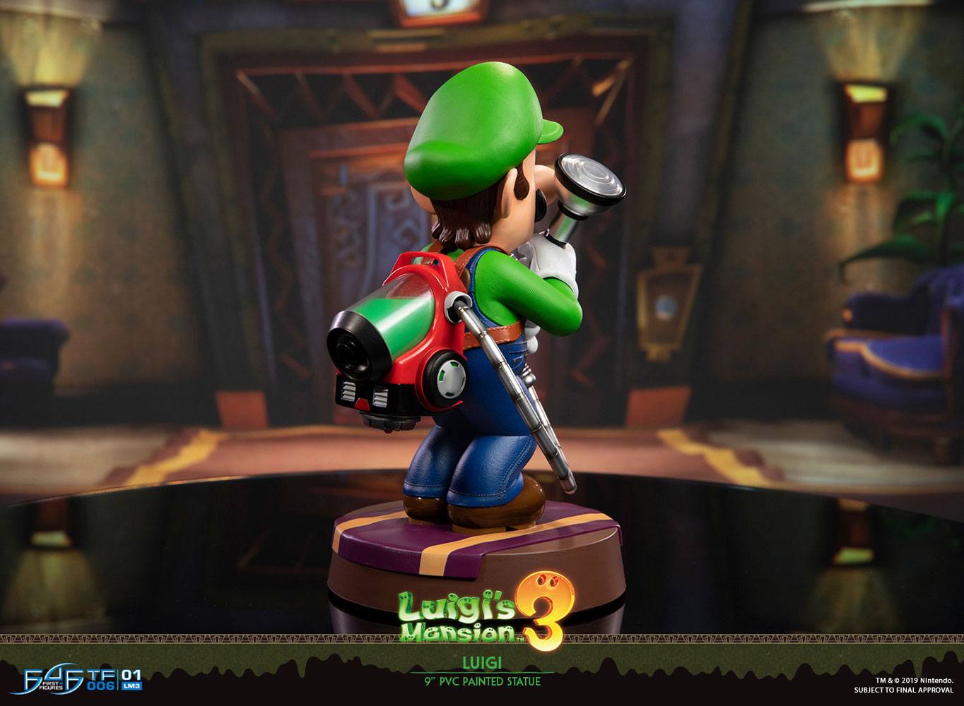 Luigi’s Mansion 3 PVC Statue – Luigi 23 cm Collectible Figurine | Nintendo First 4 Figures