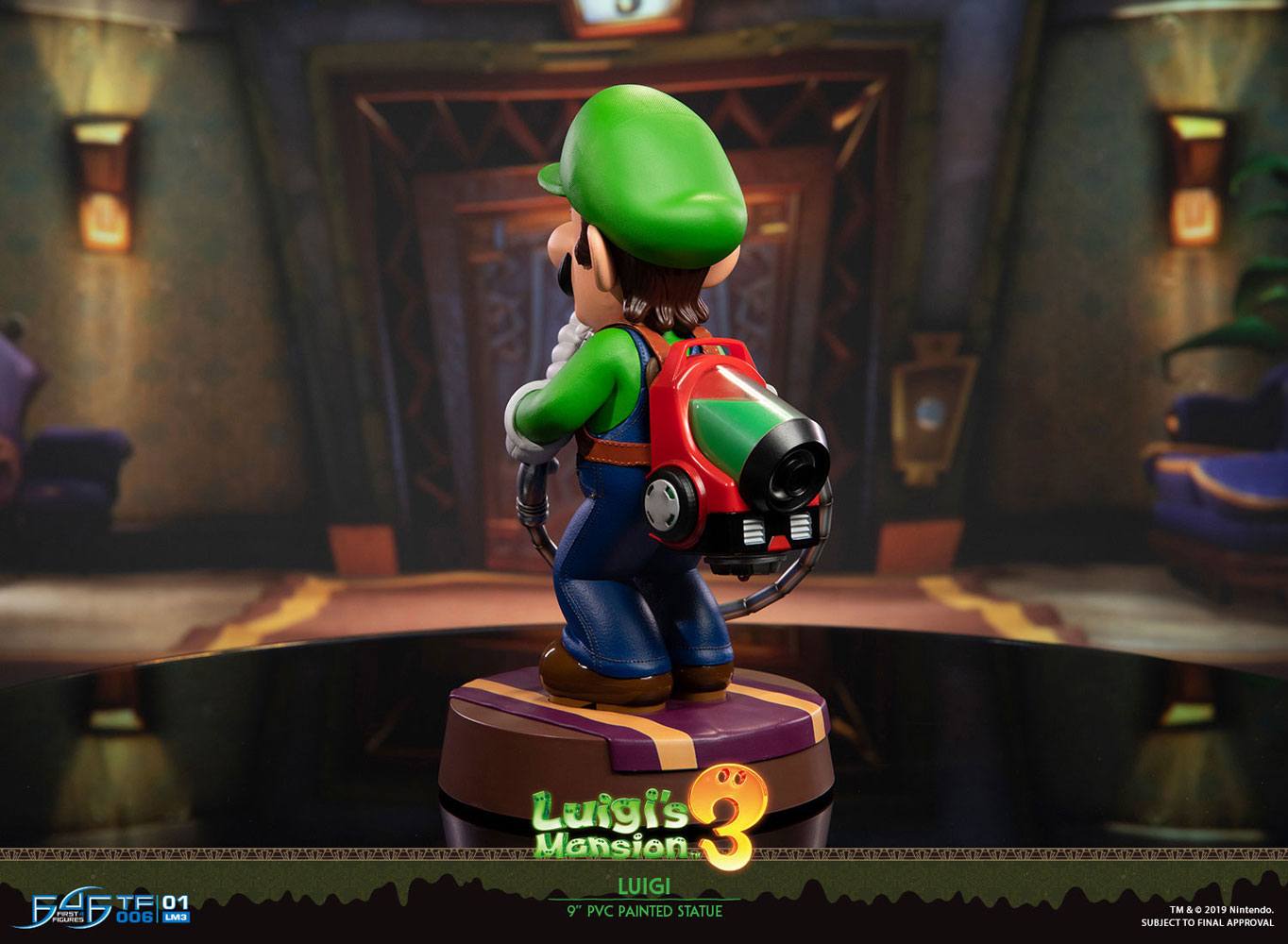 Luigi’s Mansion 3 PVC Statue – Luigi 23 cm Collectible Figurine | Nintendo First 4 Figures