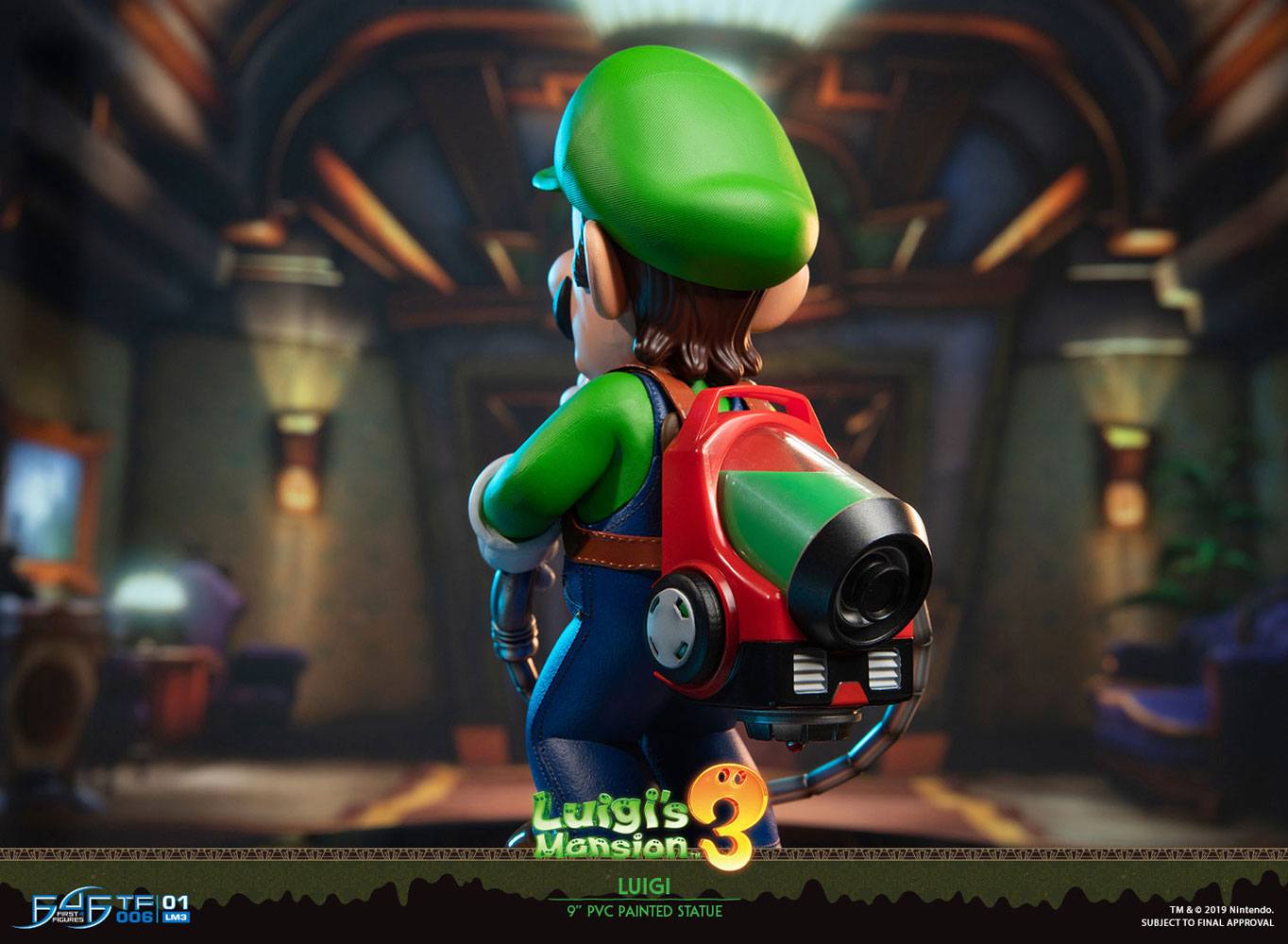 Luigi’s Mansion 3 PVC Statue – Luigi 23 cm Collectible Figurine | Nintendo First 4 Figures