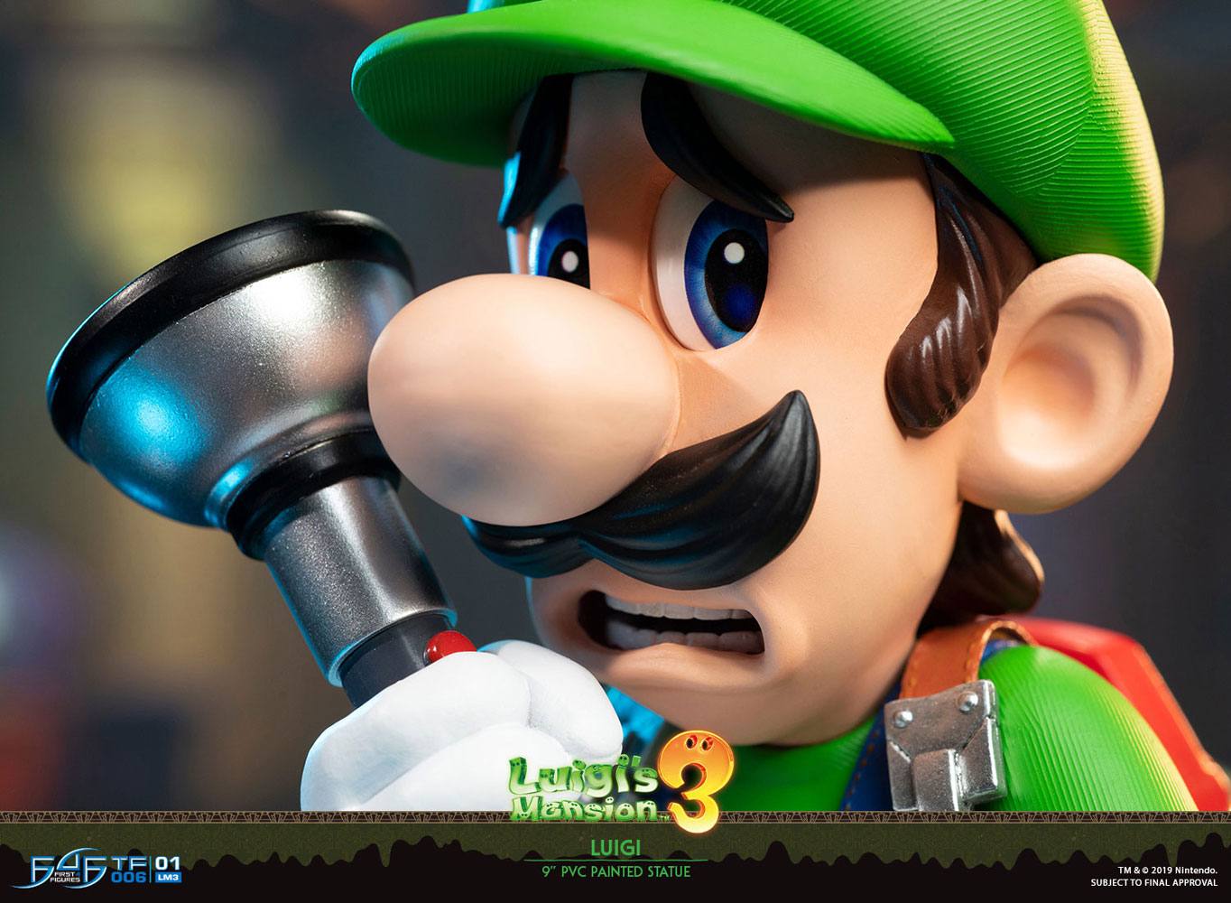 Luigi’s Mansion 3 PVC Statue – Luigi 23 cm Collectible Figurine | Nintendo First 4 Figures