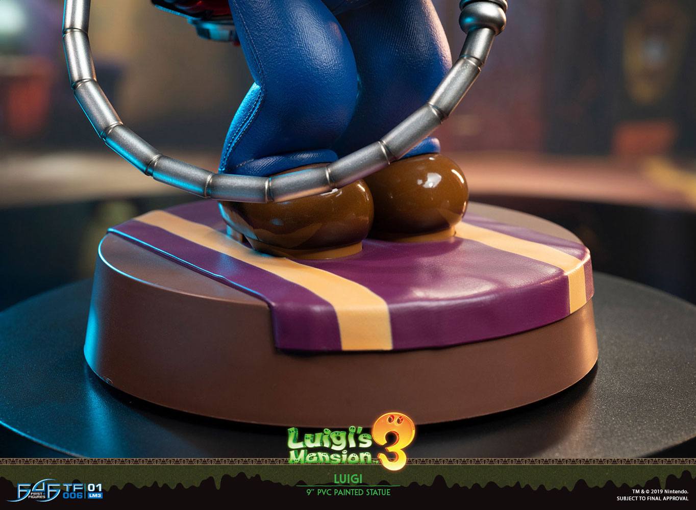 Luigi’s Mansion 3 PVC Statue – Luigi 23 cm Collectible Figurine | Nintendo First 4 Figures