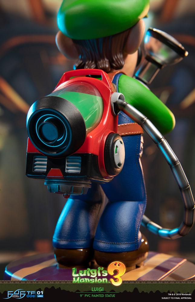 Luigi’s Mansion 3 PVC Statue – Luigi 23 cm Collectible Figurine | Nintendo First 4 Figures