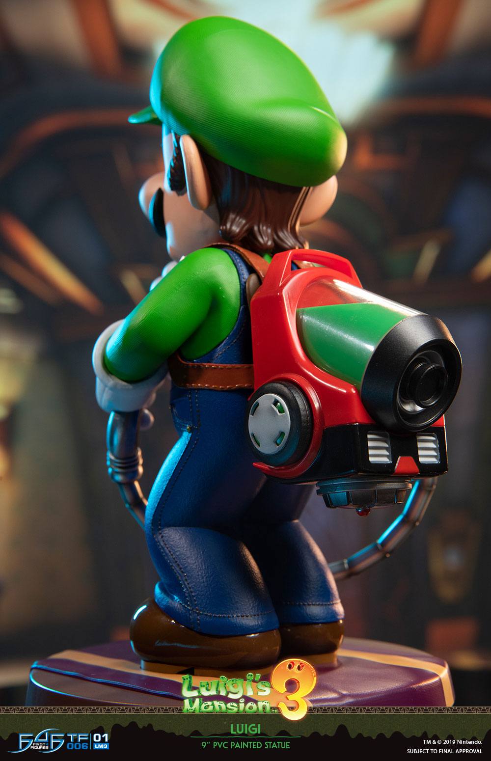 Luigi’s Mansion 3 PVC Statue – Luigi 23 cm Collectible Figurine | Nintendo First 4 Figures