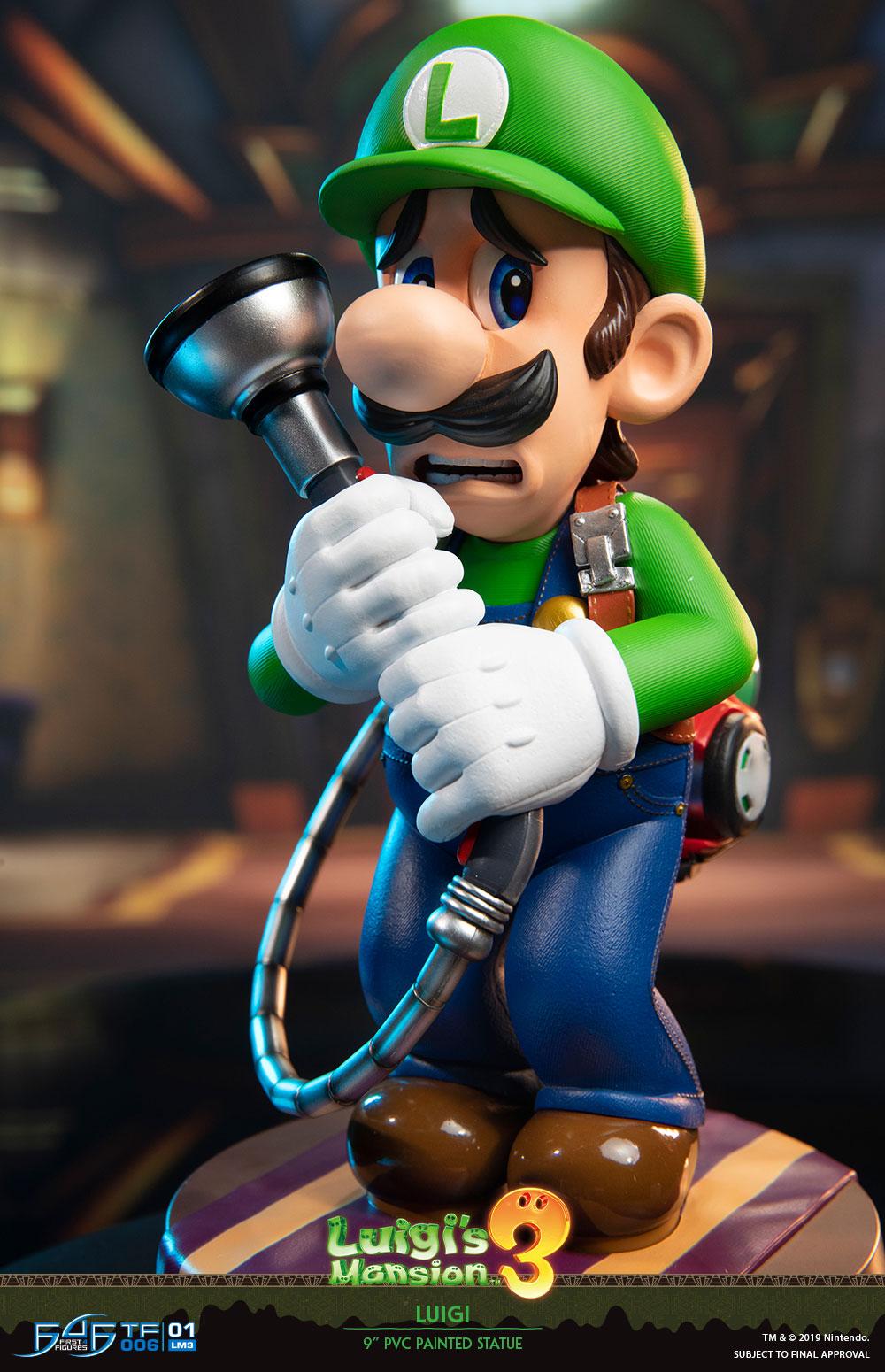 Luigi’s Mansion 3 PVC Statue – Luigi 23 cm Collectible Figurine | Nintendo First 4 Figures