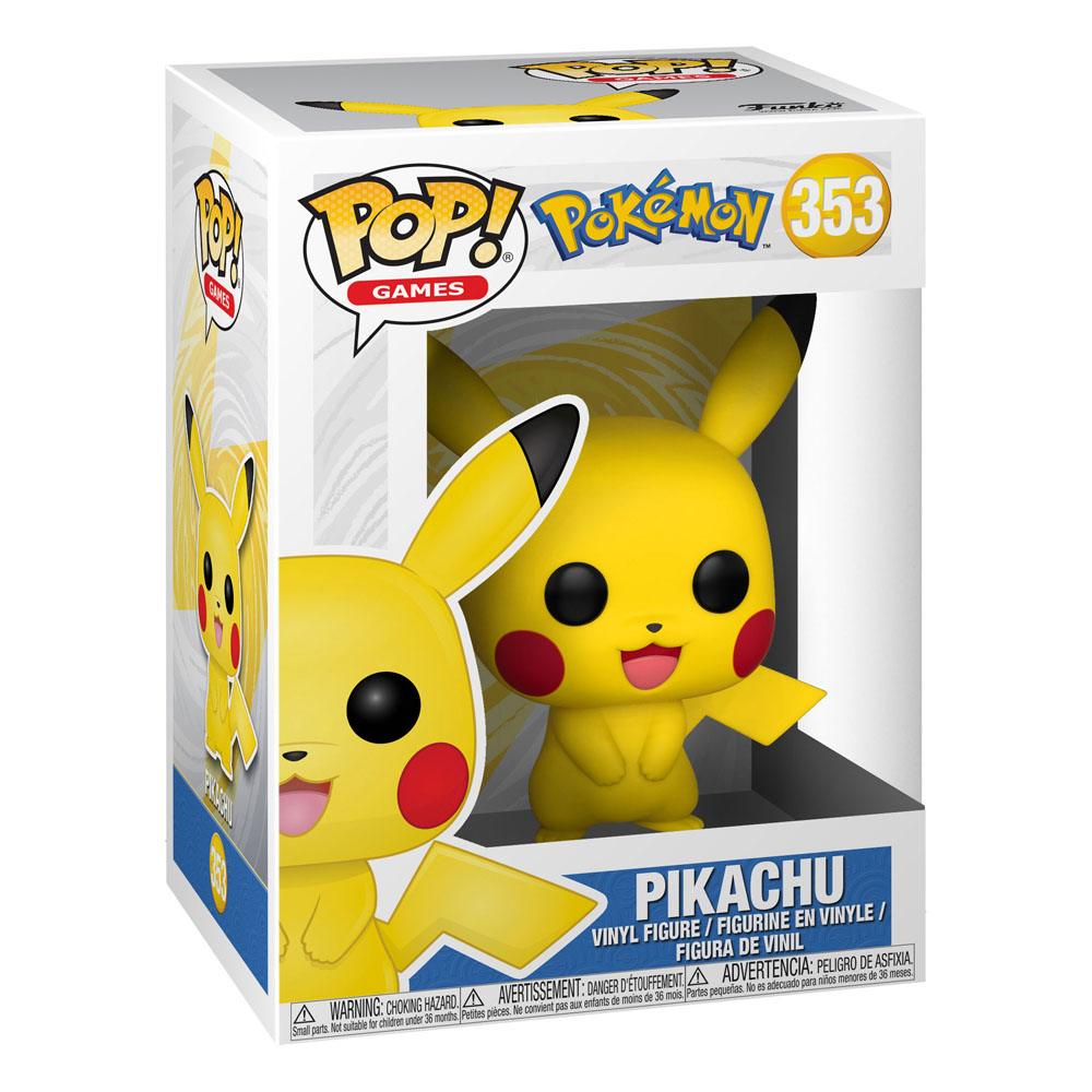 Pokémon POP! Jeux figurine en vinyle Pikachu 9 cm