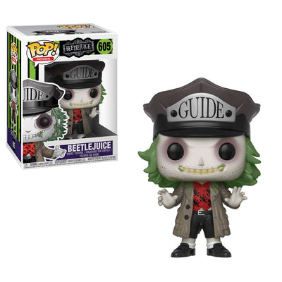 Beetlejuice POP! Figurine en vinyle d'horreur Beetlejuice Guide Hat 9 cm