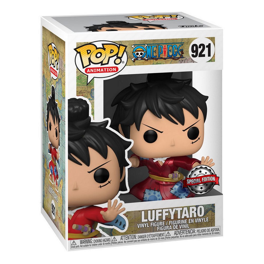 One Piece POP! Animation Vinyl Figure Luffy in Kimono(MT) Exclusive 9 cm