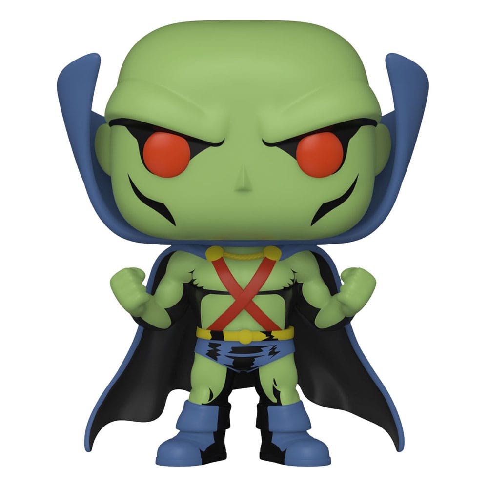 POP de DC Comics ! Figurine en vinyle Heroes JL Comic - Martian Manhunter 9 cm