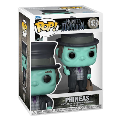 Manoir hanté POP! Disney Figurine Vinyle Phinéas 9 cm