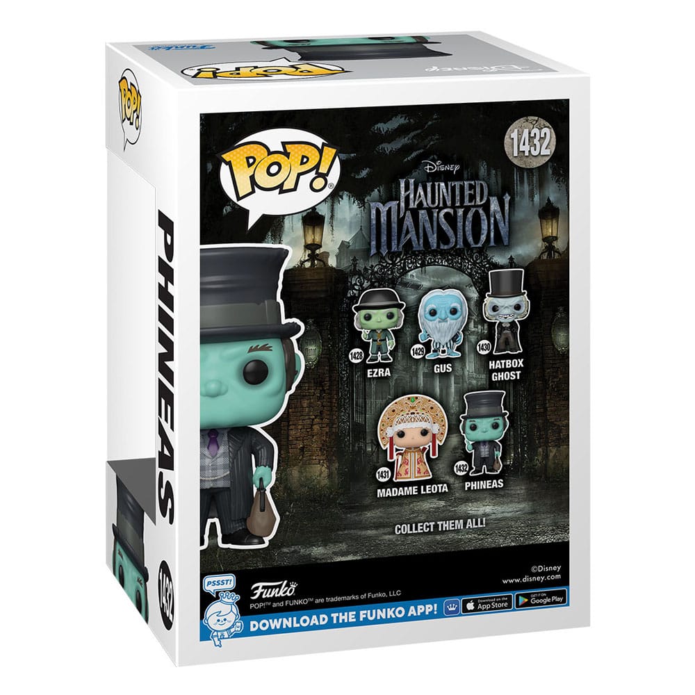 Haunted Mansion POP! Disney Vinyl Figure Phineas 9 cm