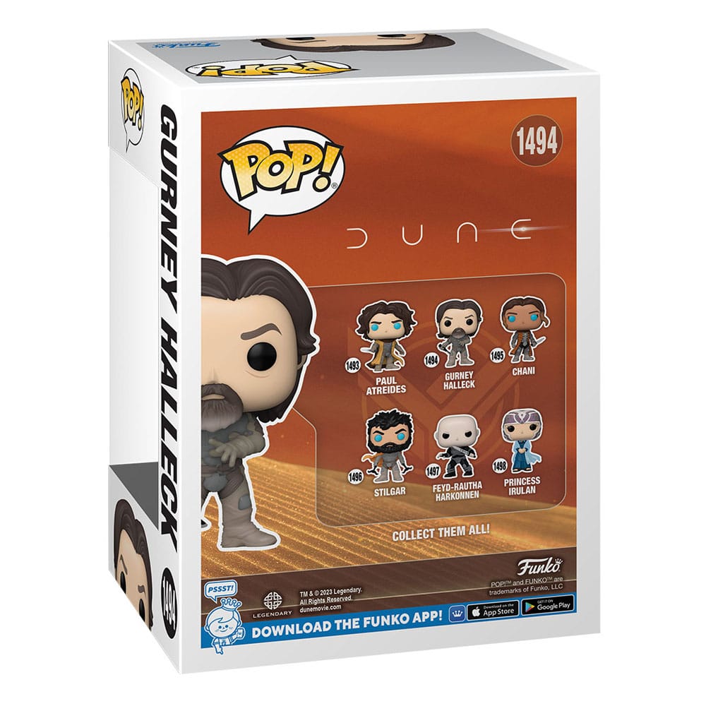 Dune 2 POP! Movies Vinyl Figure Gurney Halleck 9 cm