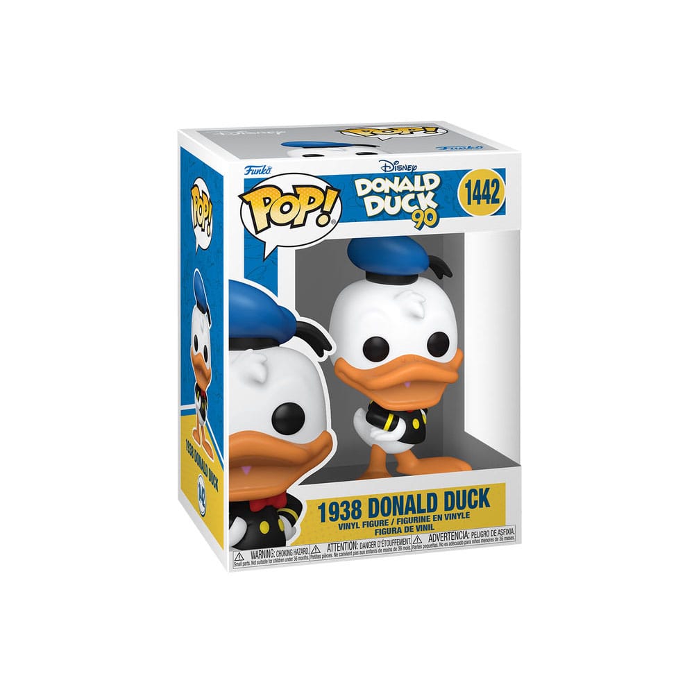 Disney DD 90th Anniversary POP! Disney Vinyl Figure Donald Duck (1938) 9 cm