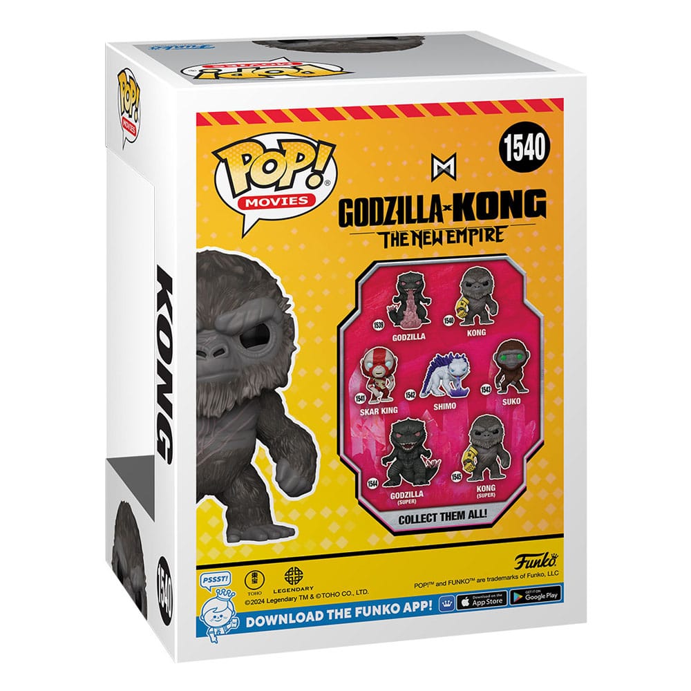 Godzilla vs. Kong 2 POP! Movies Vinyl Figure Kong 9 cm