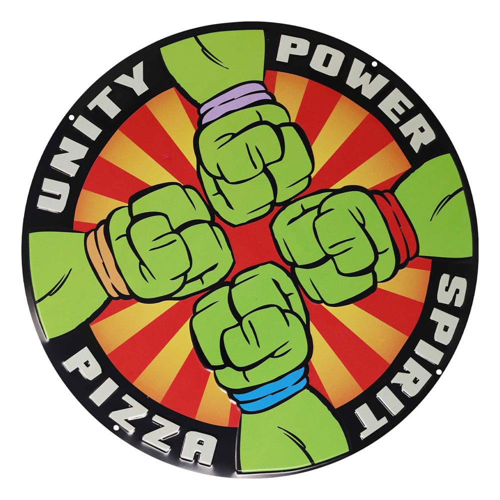 Teenage Mutant Ninja Turtles Tin Sign Pizza Power