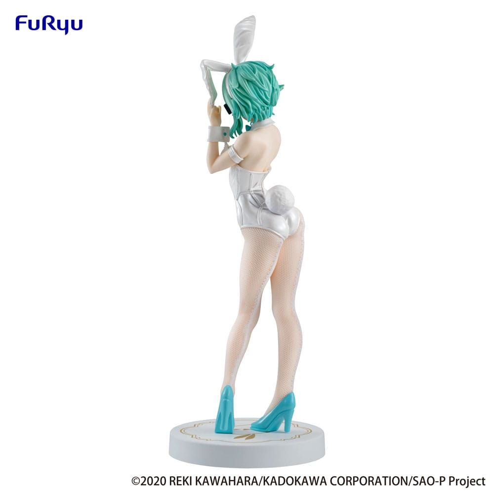 Sword Art Online BiCute Bunnies PVC Statue – Sinon White Pearl Ver. 28 cm | Gedetailleerde Anime Figurine