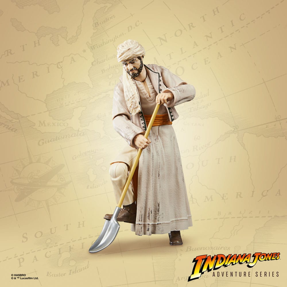 Indiana Jones Adventure Series Actionfigur Sallah (Raiders of the Lost Ark) 15 cm