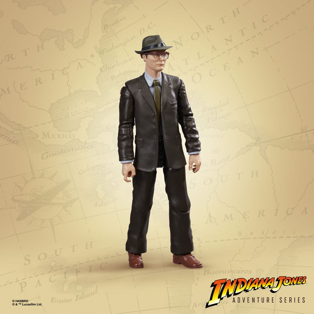 Indiana Jones Adventure Series Actionfigur Dr. Jürgen Voller (The Dial of Destiny) 15 cm