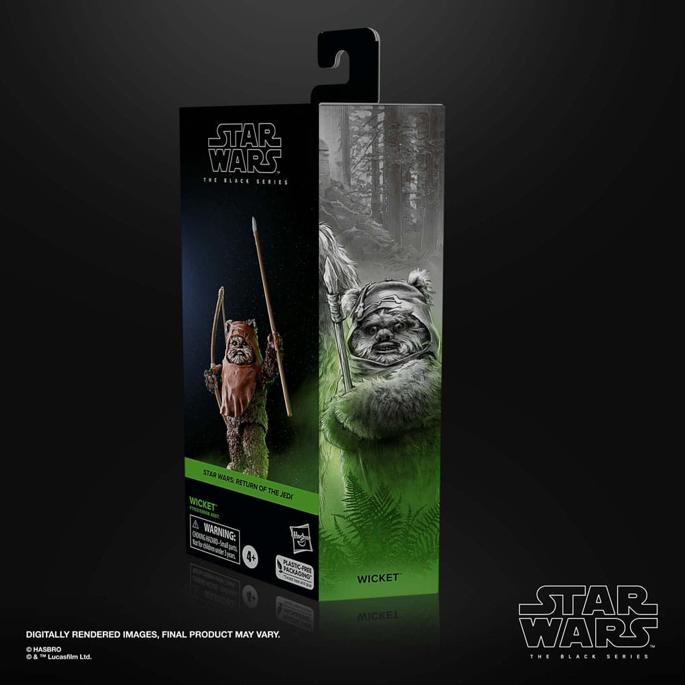 Star Wars Episode VI Black Series Action Figure Wicket 15 cm