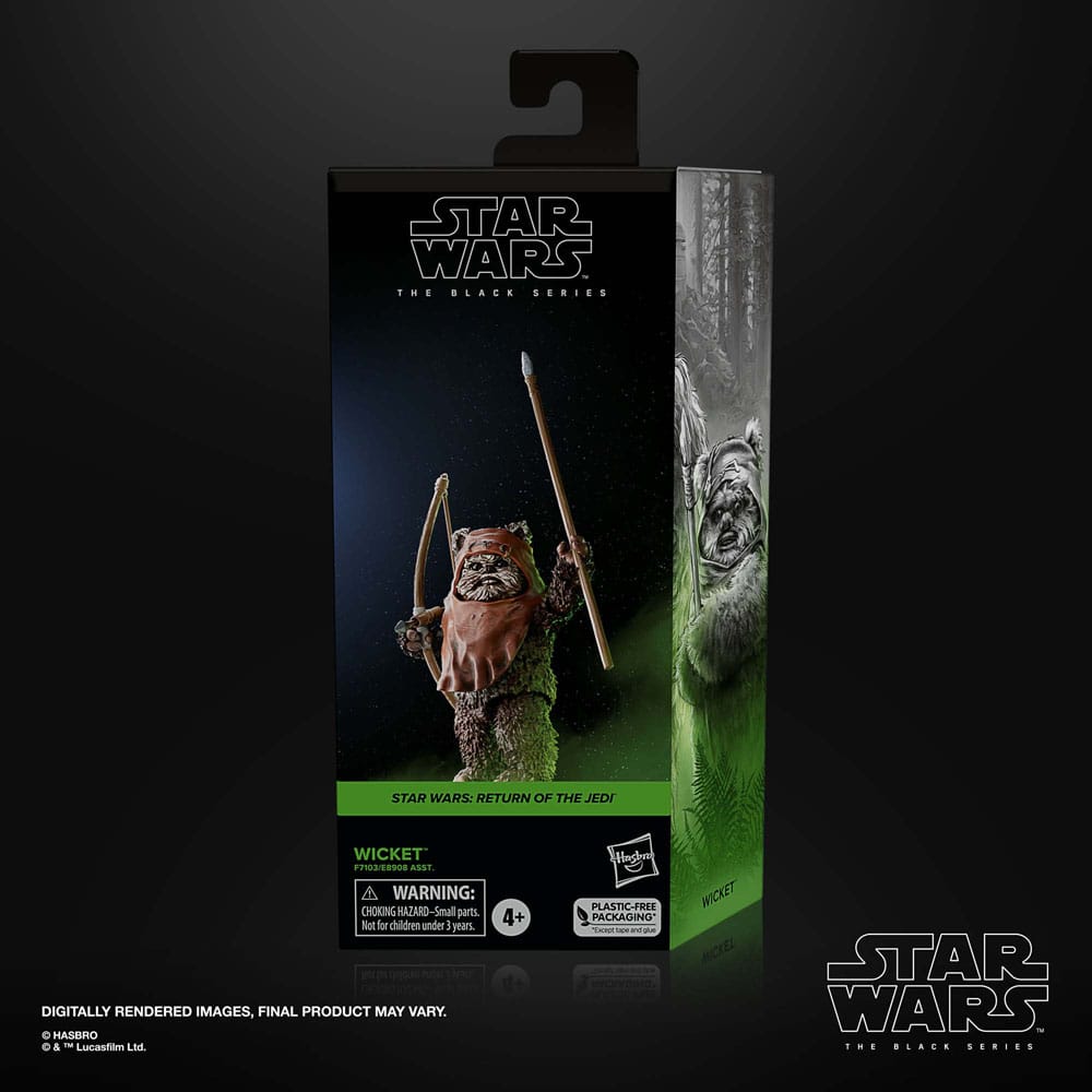 Star Wars Episode VI Black Series Action Figure Wicket 15 cm