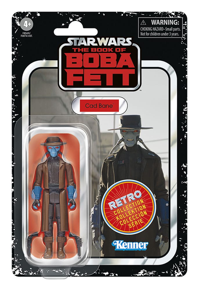 Star Wars: The Book of Boba Fett Retro Collection Action Figure Cad Bane 10 cm