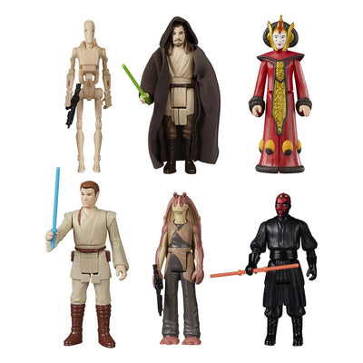 Star Wars Episode I Retro Collection Figurines La Menace Fantôme Multipack 10 cm