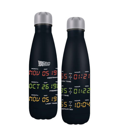 Back to the Future Water Bottle Times