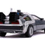 Back to the Future II Hollywood Rides Diecast Model 1/24 DeLorean Time Machine