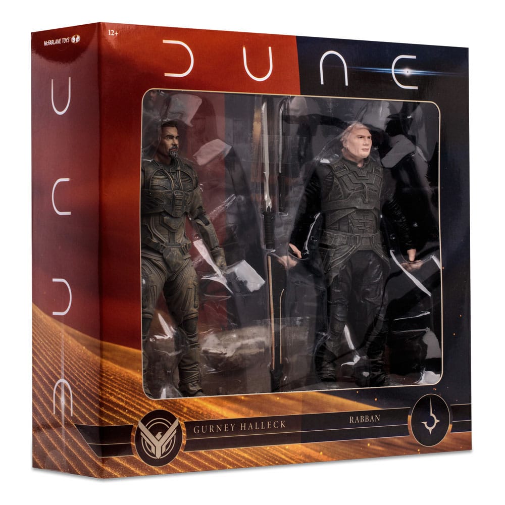 Dune: Part Two Action Figure 2-Pack Gurney Halleck & Rabban 18 cm