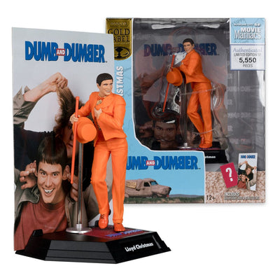 Dumb and Dumber Movie Maniacs PVC Statue Lloyd Christmas (Gold Label) 15 cm