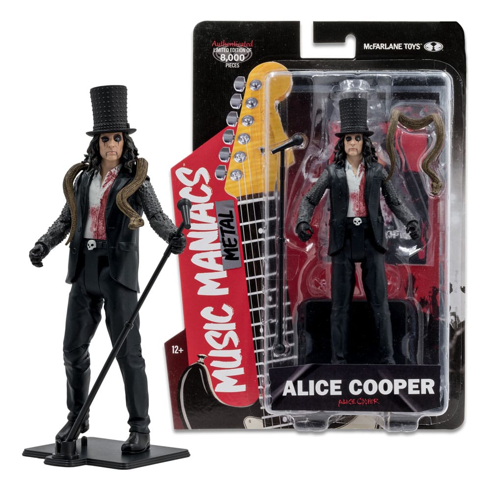 Alice Cooper Metal Music Maniacs Action Figure Alice Cooper 15 cm