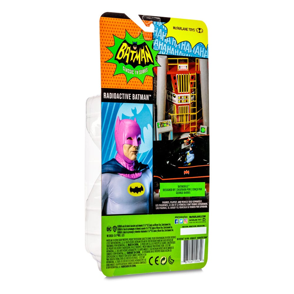 DC Retro Action Figure Batman 66 Radioactive Batman 15 cm