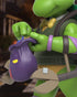 Figurine Tortues Ninja Remixx Donatello Cowa-BOO-nga ! Édition 15 cm