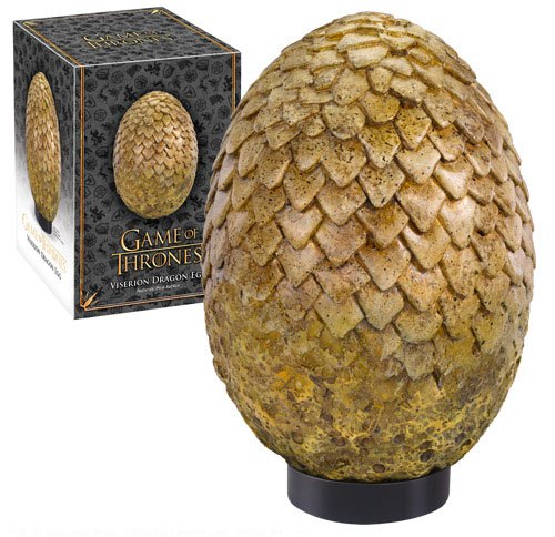 Game of Thrones Dragon Egg Prop Replica Viserion 20 cm