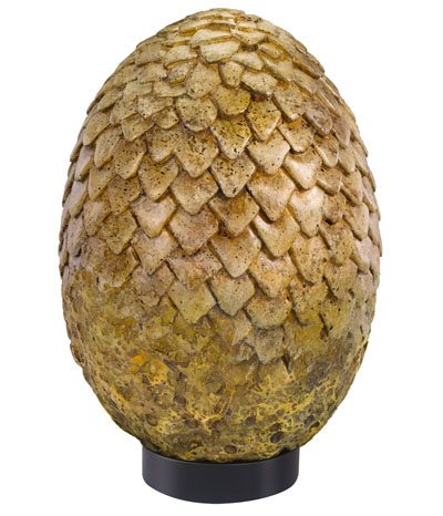 Game of Thrones Dragon Egg Prop Replica Viserion 20 cm