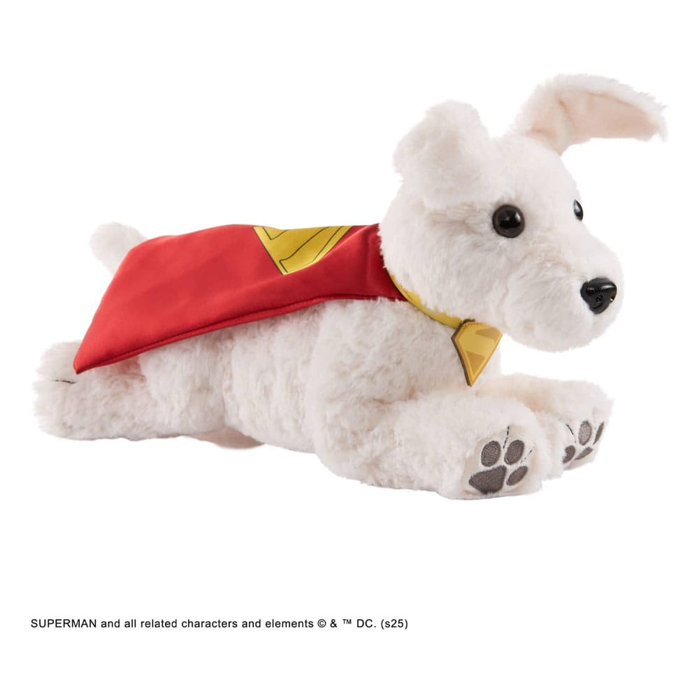 Superman (2025) Krypto Plush Figure 19 cm – Officiële DC Superdog Knuffel