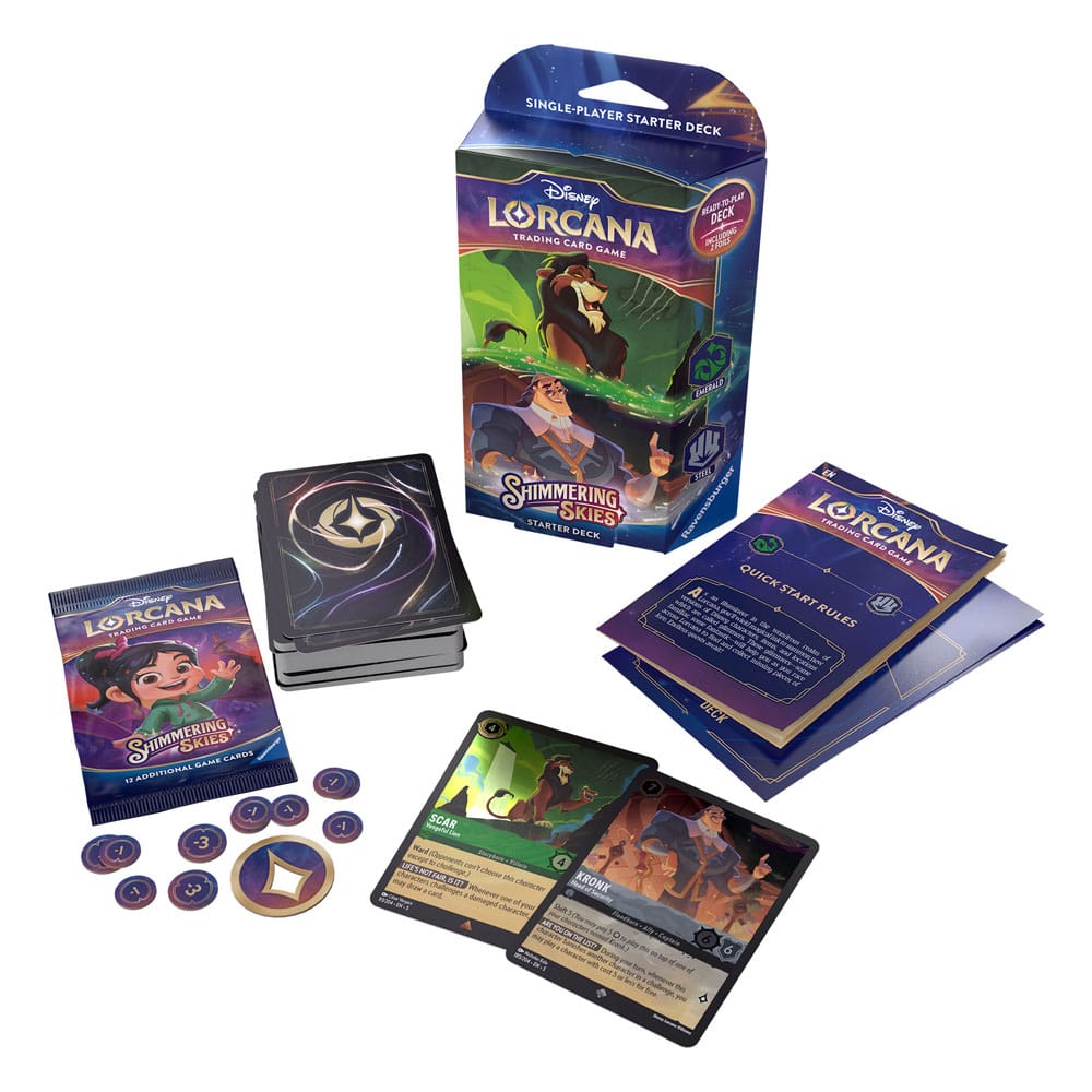 Disney Lorcana TCG Shimmering Skies Starter Decks