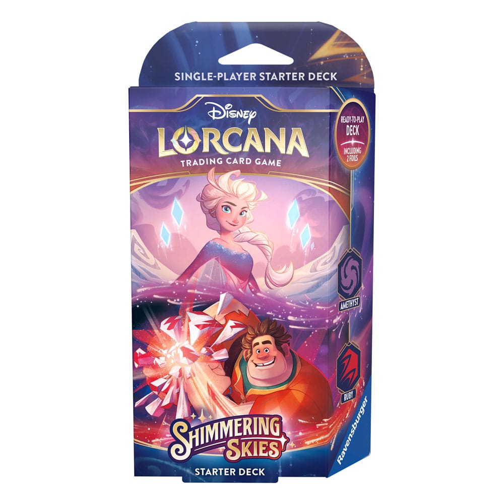 Disney Lorcana TCG - Shimmering Skies - Elsa &amp; Ralph Starter Deck