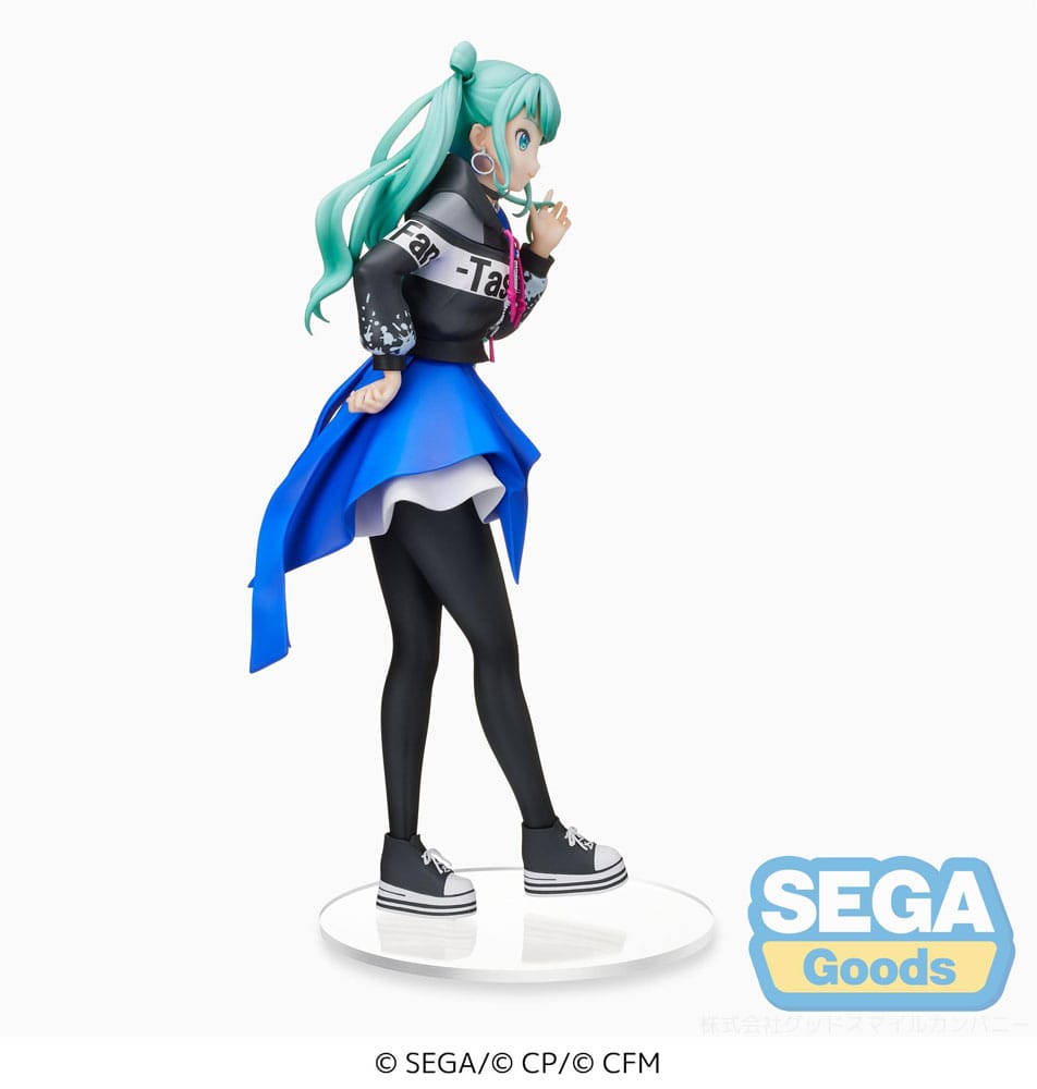 Hatsune Miku SPM PVC Statue Street Sekai Miku 21 cm