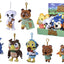 Assortiment de porte-clés en peluche Animal Crossing Résidents 15 cm