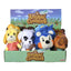 Assortiment de porte-clés en peluche Animal Crossing Résidents 15 cm