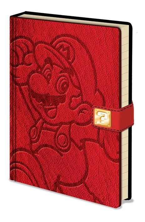 Super Mario Premium Notebook A5 Jump