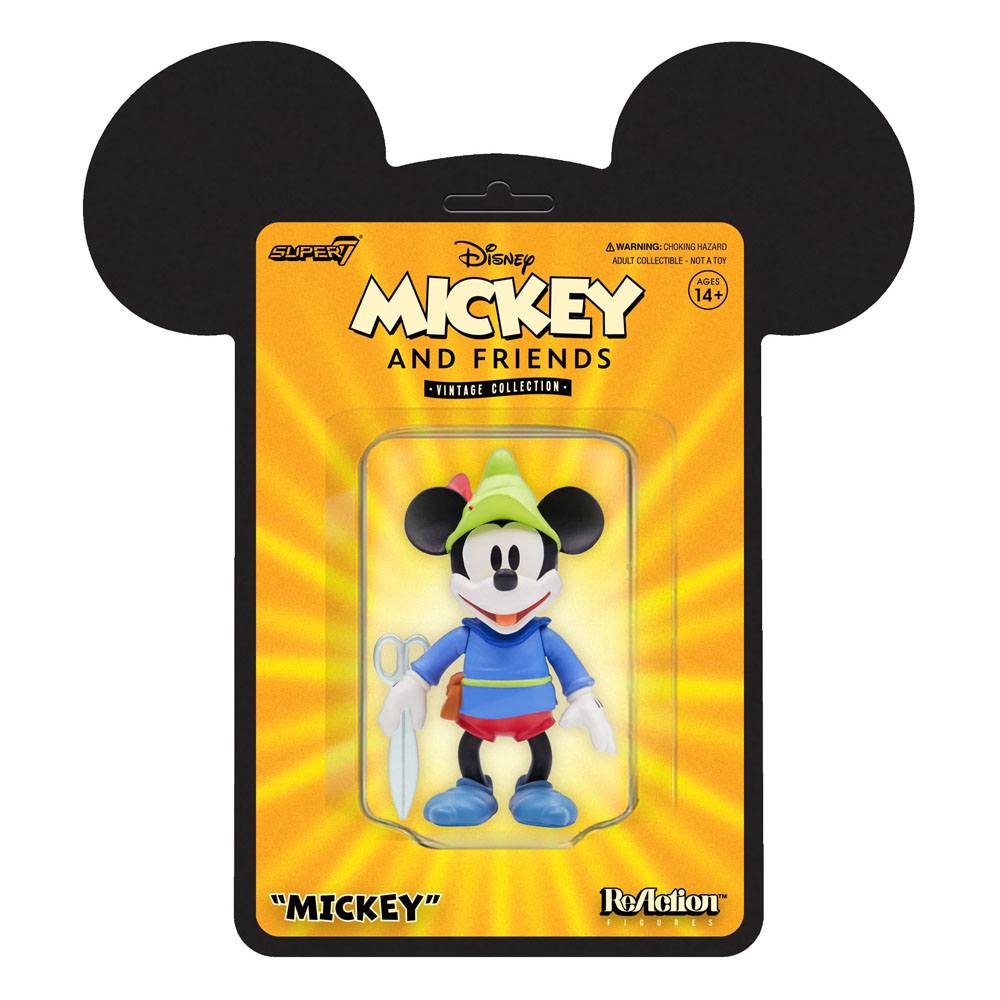 Disney ReAction Action Figure Vintage Collection Wave 1 - Brave Little Tailor Mickey Mouse 10 cm